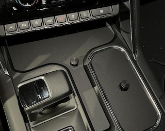 Compatible with 2022.5-2026 GMC Sierra/Chevy Silverado Console Shield Console Cover Interior Accessories Car Accessories