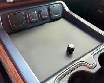 Compatible with 2014-2019 GMC Sierra Chevy Silverado Console Shield Console Cover Truck console cover, accessories, interior, custom