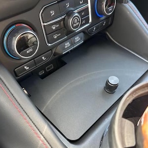 Fits 2021-2024 GMC Yukon/Yukon XL, Chevy Tahoe/Suburban Console Shield Console Cover Interior Accessories Car Accessories
