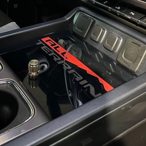 2014-2019 GMC Sierra Chevy Silverado Console Shield Console Cover Truck console cover, accessories, interior, custom