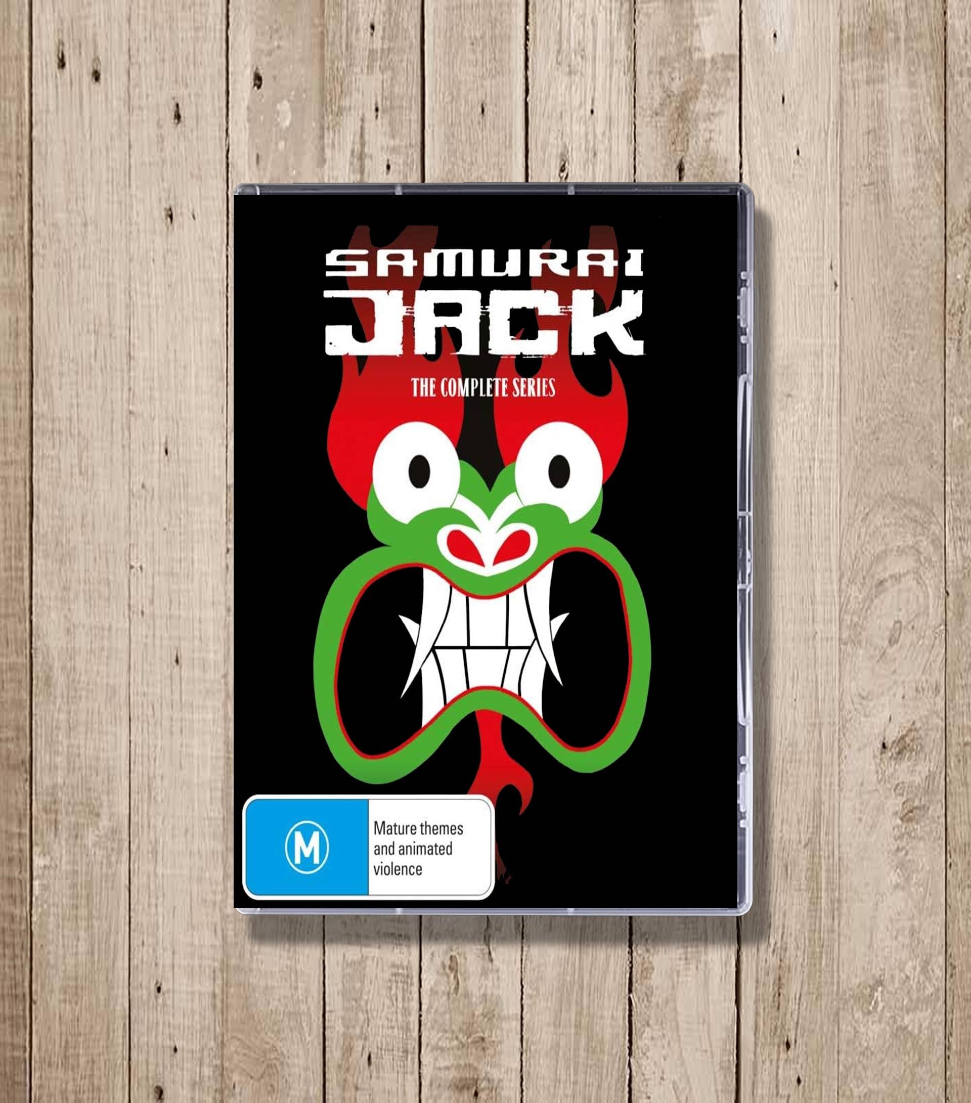 Samurai Jack Complete Series Dvd - Etsy