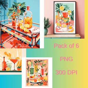 BAR CART PRINTS