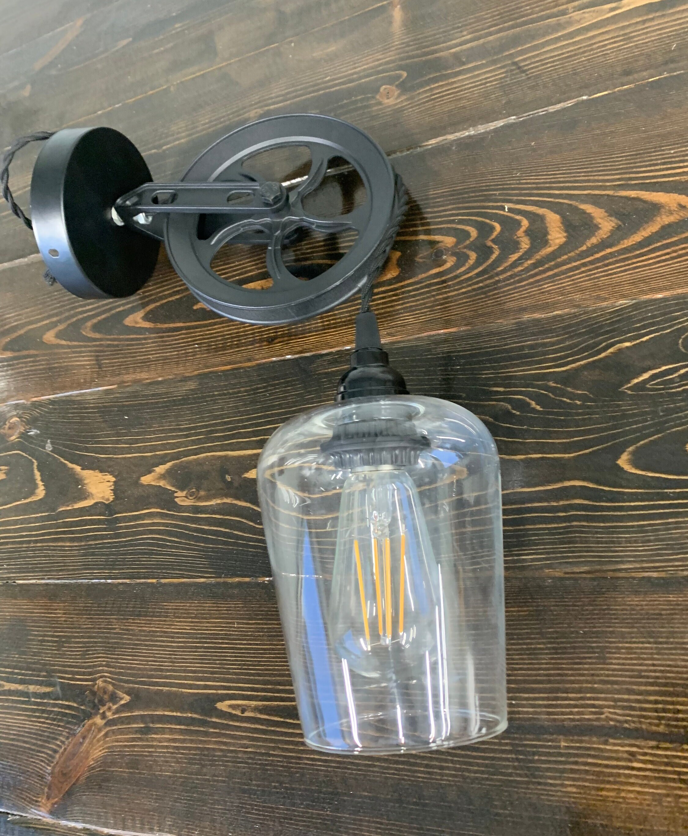 Wall Mounted Pulley Light, Wall Light, Pulley Light, Bathroom Light ...