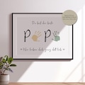 Best Dad We love you | Digital print file | Personalized handprint footprint gift dad father father's day birthday baby
