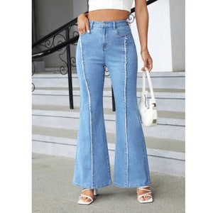 Cargo Pants Baggy Jeans Women Fashion Streetwear Pockets Wide Leg