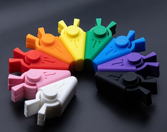 Tension Nipple Clamps: Screw Lock Carrying Case, Set of Two, Lightweight, Strong Grip