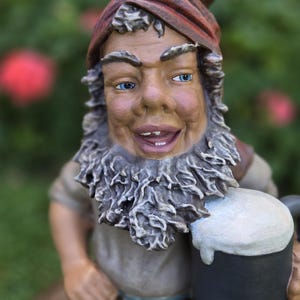 Gnome, Dwarf, Fantasy, Germany, Zwerg, Gartenzwerg, Miniature, 3d Print, Reproduction, Heissner,
