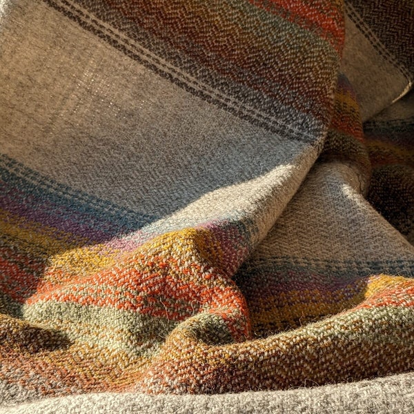 PDF ONLY - Doppelte Breite Wolldecke auf 8 Wellen PDF Schnittmuster