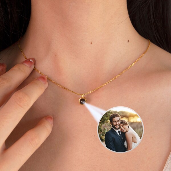 Necklace With Picture Inside Etsy