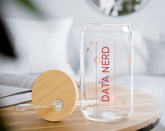 Szklanka Data Nerd | Prezent dla analityka danych, 16 uncji
