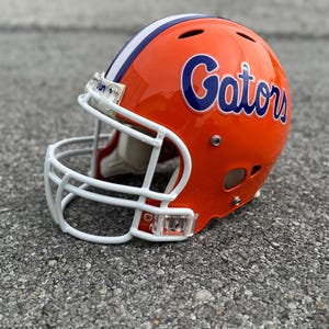 Tim Tebow Florida Gators Riddell Revolution AUTHENTIC Helmet Size Medium