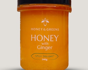 British Honey with Ginger 240g