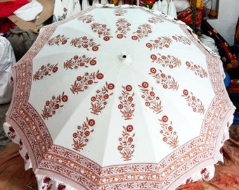 Nouveau parapluie de jardin de conception lourde fait main de Marvadi, parasol de fête, parapluie de plage, parapluie de décoration d'événements de luxe pour le mariage