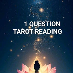 1 Question Tarot Reading, Love Reading, Career Reading, Tarot Card Reading, Intuitive Reading, Psychic Reading, Divination Service