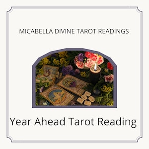 Year Ahead Tarot Legung | 12-Monats-Vorschau mit tiefer spiritueller Anleitung