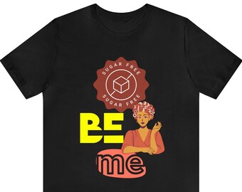 Melanin-tröja för svarta kvinnor T-shirt för svarta flickor är magiska T-shirt för brunt socker T-shirt gåva för henne Afro-kvinna Brunt socker-tröja