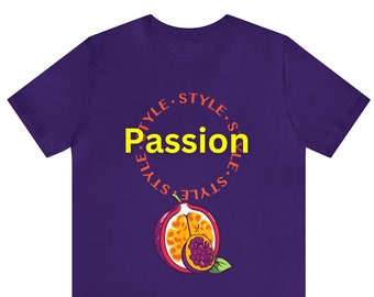 Minimalistisch passieshirt voor dames passieshirt passie komt eerst minimaal shirt minimalistisch shirt minimale kleding minimal living T-shirt