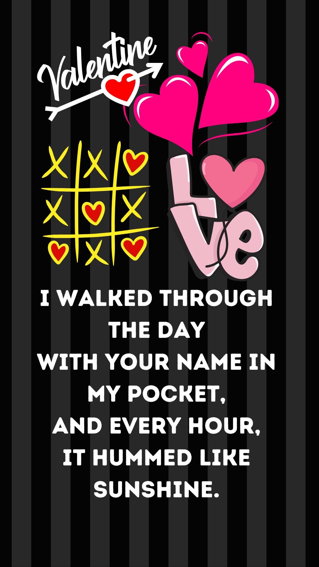 Valentines Day Digital E-card With Poem - Etsy, image size:1080x1920