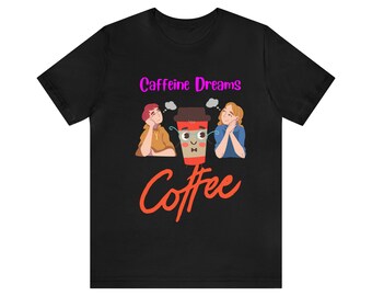 Koffein und Chaos Shirt Mom Life Shirt lustiges Mom Shirt Kaffee-Liebhaber Mom Shirt sarkastisches Mom Shirt Muttertagsgeschenk Shirt für Frauen