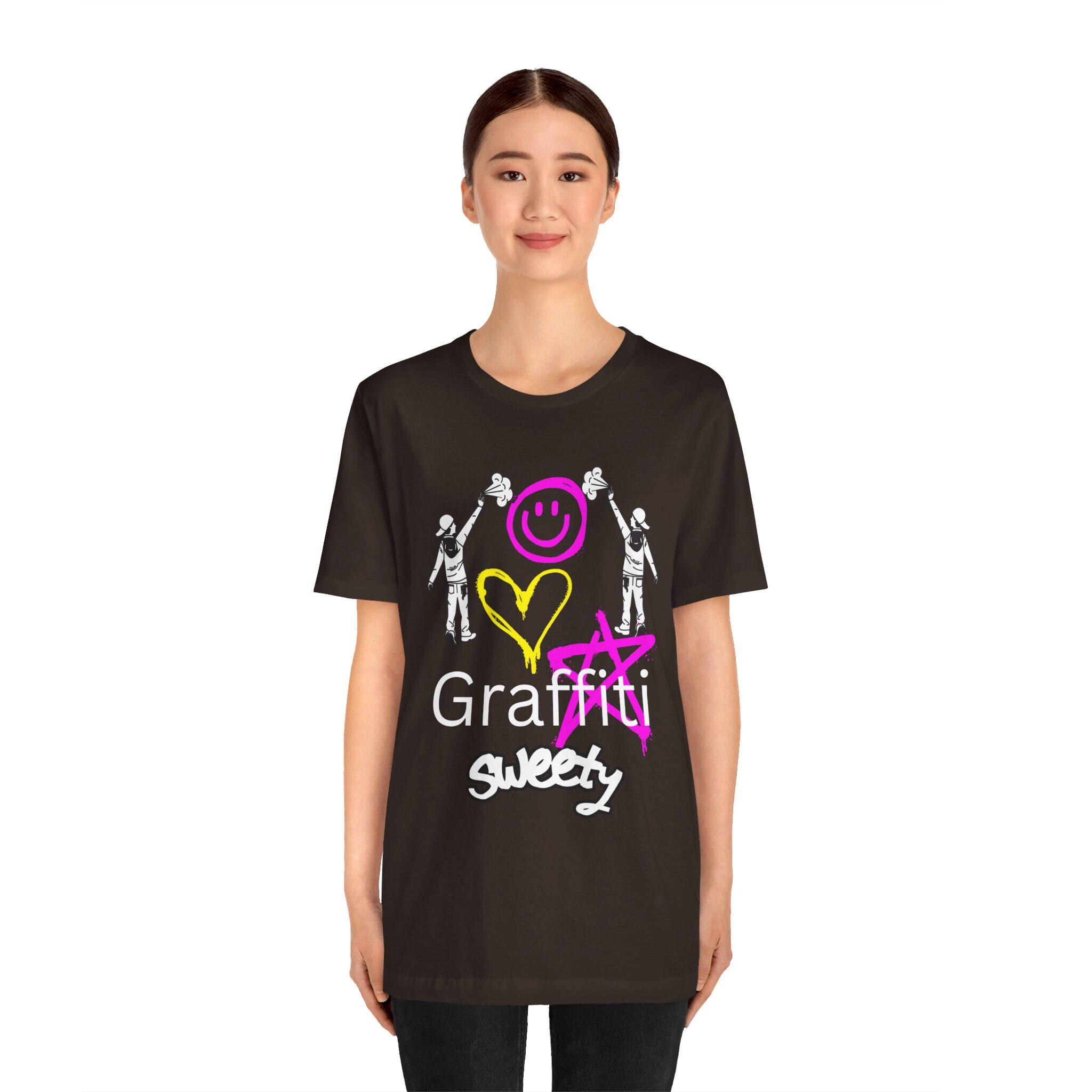【YOURNUS】hand painted short sleeve t-shirt Unisex Jersey Short Sleeve Tee - Etsy