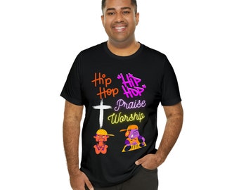 Hip Hop Praise Anbetung T-Shirt, Christian Musik Tee