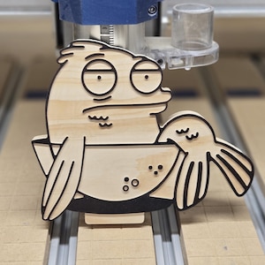 Klaus: American Dad wood figurine