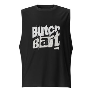 Butch Bait Lesbian Black Muscle Tank Top Women