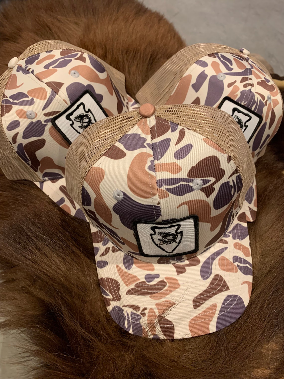 Old School Duck Camo Lid Etsy