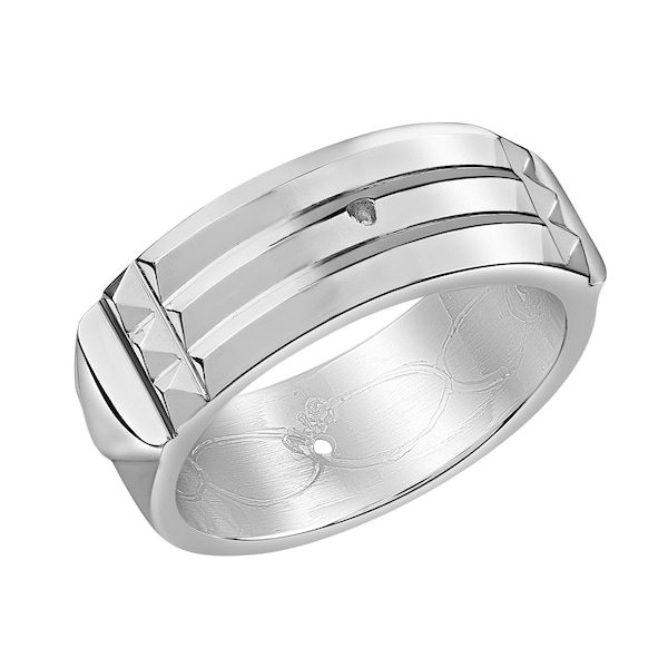 Atlantis Ring Silver Shine (Anillo Atlante) 970 Silver/Plata 6mm Wide 2mm Thick