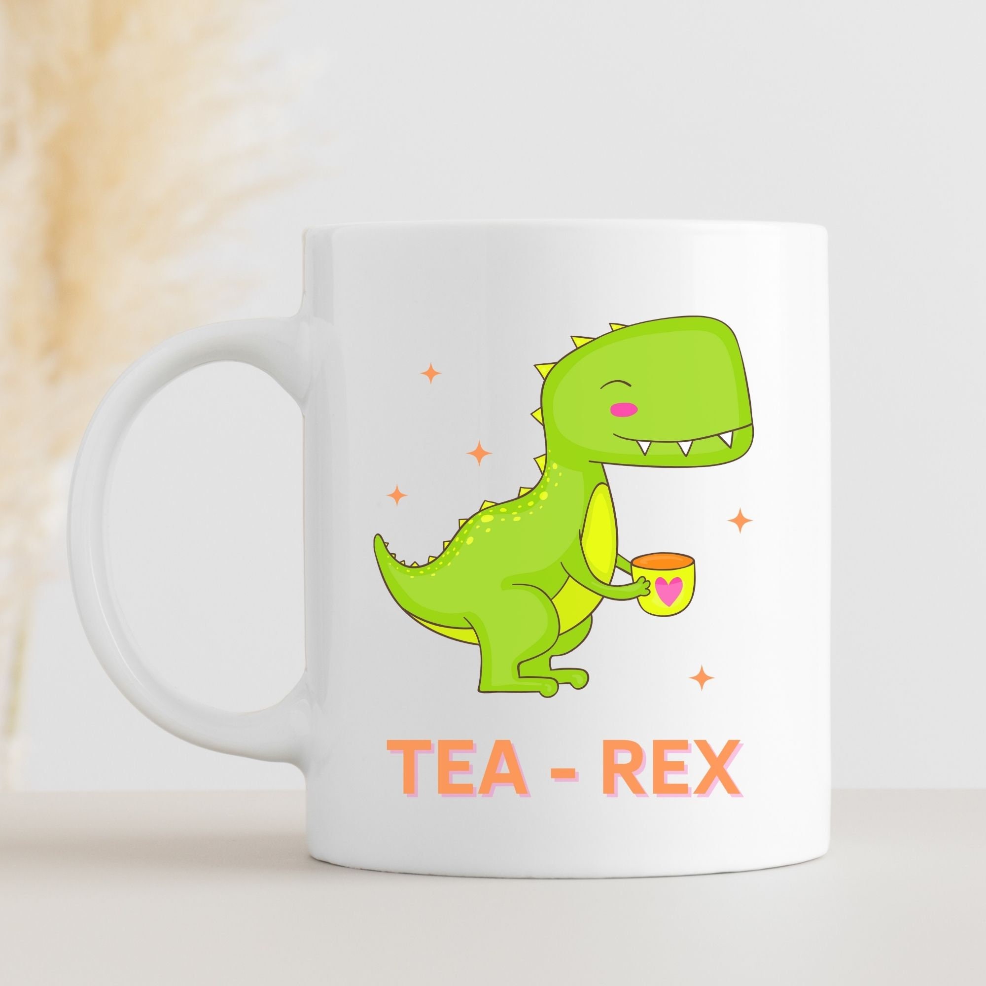 Mamasaurus Mug, Personalized Dinosaur Mug for Mom Mamasaurus T-rex Gift  FAM008 