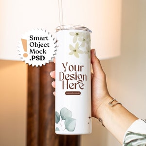 20 oz mager bekermodel Realistisch PSD-model met slim object Mockup bekermodel Sublimatiebekermodel PSD-model
