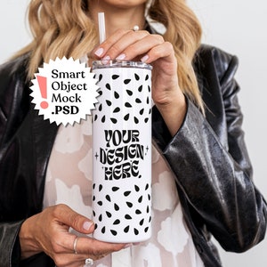 20 oz mager bekermodel Realistisch PSD-model met slim object Mockup bekermodel Sublimatiebekermodel PSD-model