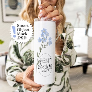 20 oz mager bekermodel Realistisch PSD-model met slim object Mockup bekermodel Sublimatiebekermodel PSD-model