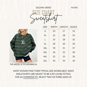 Size Chart Gildan CC1717 Mockup Tshirt Sizing Guide in Inches Unisex Size Chart Unisex Sizing Model Mock up Unisex Tee Size Chart Bundle image 5