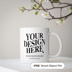 11oz Accent Mug Ceramic Mug Mockup PSD Mockup Mug White Accent Mug Mockup Colored Mug Mockup Coffee Mug Mockup Accent Cup Mockup