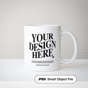 11oz Accent Mug Ceramic Mug Mockup PSD Mockup Mug White Accent Mug Mockup Colored Mug Mockup Coffee Mug Mockup Accent Cup Mockup