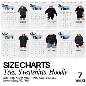 Größentabelle Gildan CC1717 Mockup Tshirt Größentabelle in Zoll Unisex Größentabelle Unisex Modell Mock up Unisex T-Shirt Größentabelle