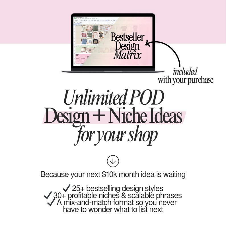 a computer screen with the text,'the best selling products for women's