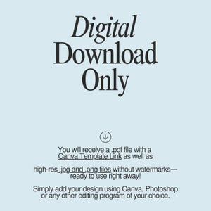 a blue background with the words digital downloaded only