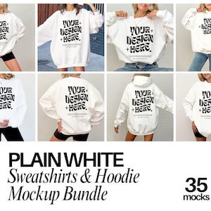 White Gildan Shirt Mockups Bundle Real Model Mockup Blank Tee Mockup Blank t-shirt Mockup Shirt Canva Template White Shirt Mockup g500 White