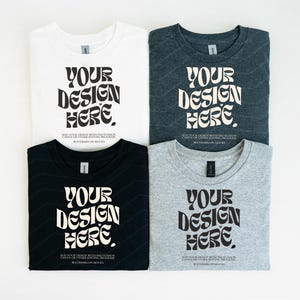 Family Mockup Gildan 5000 Friends Mockup White Sport Gray Mockup Sport Gray Flatlay Gildan Couples Mockup Bachelorette Folded Mock