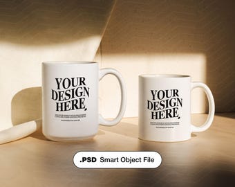 11 Unzen weiße Keramiktasse Mockup Kaffeetasse Mockup Gemütliche Tasse Mockup Krankenschwester Becher Personalisierte Tasse Kaffeetasse Mockup 15 Unzen Mockup Smart Objekt Mockup