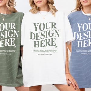 グループTシャツモックアップ コンフォートカラー C1717 ホワイトブルージーンズモックアップ C1717 モックアップ 独身パーティーモックアップ シャツ 独身女性モックアップ 親友モックアップ