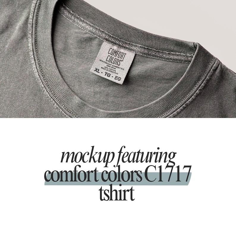 С1717 Mockup Bundle Comfort Colors C1717 Pepper Shirt CC Mockup C1717 Mockup Whole Shop Mockup Bundle Model Mockup Lifetime Access Bundle image 9