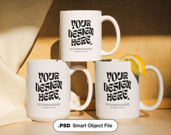 11 Unzen weiße Keramiktasse Mockup Kaffeetasse Mockup Gemütliche Tasse Mockup Krankenschwester Becher Personalisierte Tasse Kaffeetasse Mockup 15 Unzen Mockup Smart Objekt Mockup