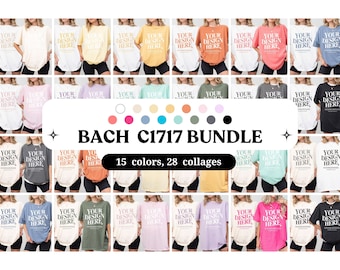 Bachelorette Mockup Bundle Comfort Colors C1717 Ivory Pepper Blossom Mockup C1717 Couple Mockup C1717 Mockup Bach Model Mockup Group Mockup