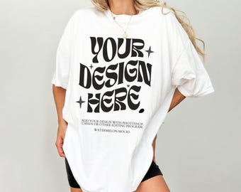 Gildan 5000 Mockup White Gildan 5000 Mockup White Gildan 5000 Mock Up Trendy Model Mockup White Mockup Shirt Winter Mockup Gildan Mock Up