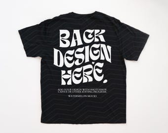 Comfort Colors 1717 Black Mockup Black C1717 Shirt Flat Lay Mockup Folded Tshirt Mockup Comfort Colors Mockup Flatlay Mock