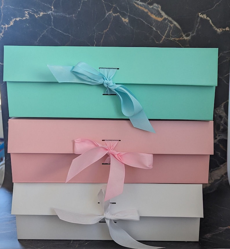 Gift Box Empty Gift Box With Stuffing Etsy