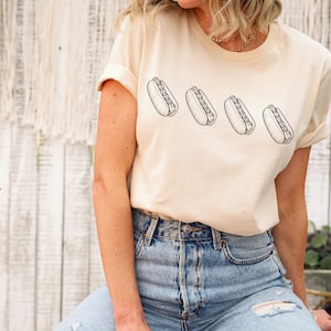 Hot Dog Shirt Gift For Hot Dog Lover, Glizzy Shirt, Weirdcore Tshirt, Novelty T-shirt, Minimalist Hot Dog Shirt, Hotdog Shirt